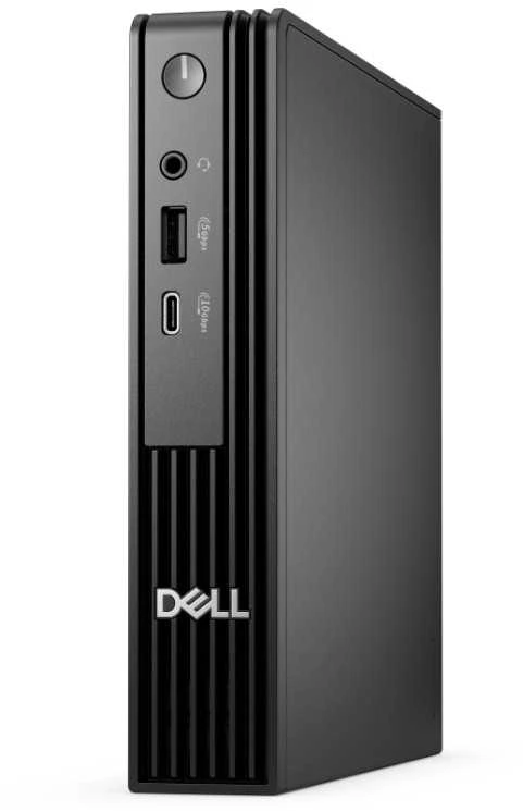Kompiuteris Dell Pro Micro QCM1255 W11Pro Ryzen 5 Pro 8600GE/1x16GB/512GB CL35/Integruotas/Wi-Fi+BT/KB/65W/TPM/3yps