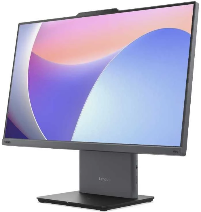 Stacionarus kompiuteris Komputer Lenovo Komputer All-in-One neo 50a G5 12SD0078PB W11Pro Core 5 210H/16GB/512GB/INT/23.8 FHD/Luna Pilkas/5YRS OS