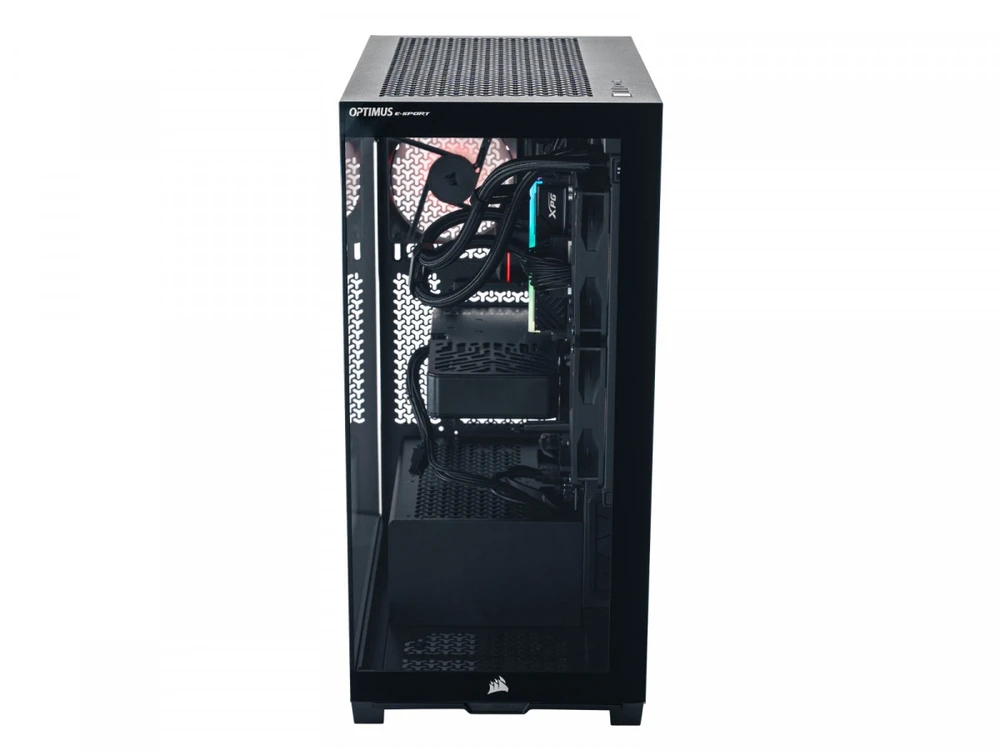 Stacionarus kompiuteris Optimus Kompiuteris e-sport gb550t-cm1 r7 5800x/16gb/1tb/rtx 5060 ti dual 8gb/w11h