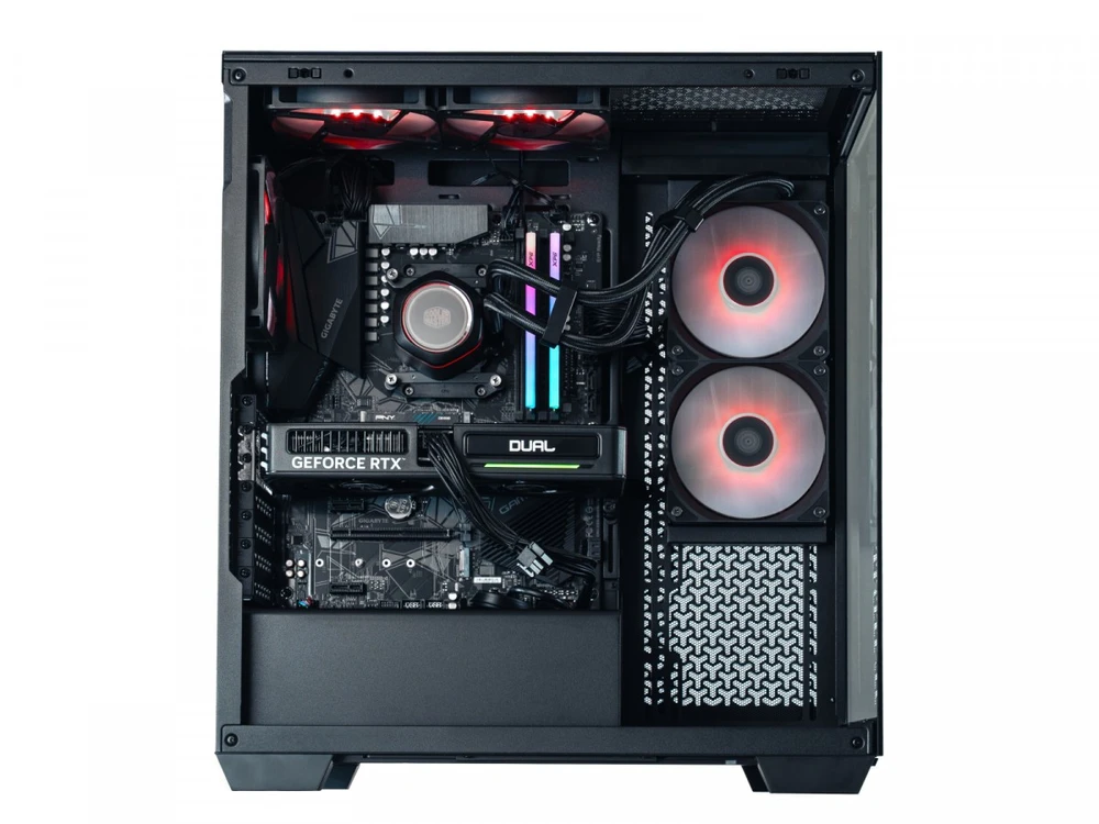 Stacionarus kompiuteris Optimus Kompiuteris e-sport gb550t-cm1 r7 5800x/16gb/1tb/rtx 5060 ti dual 8gb/w11h