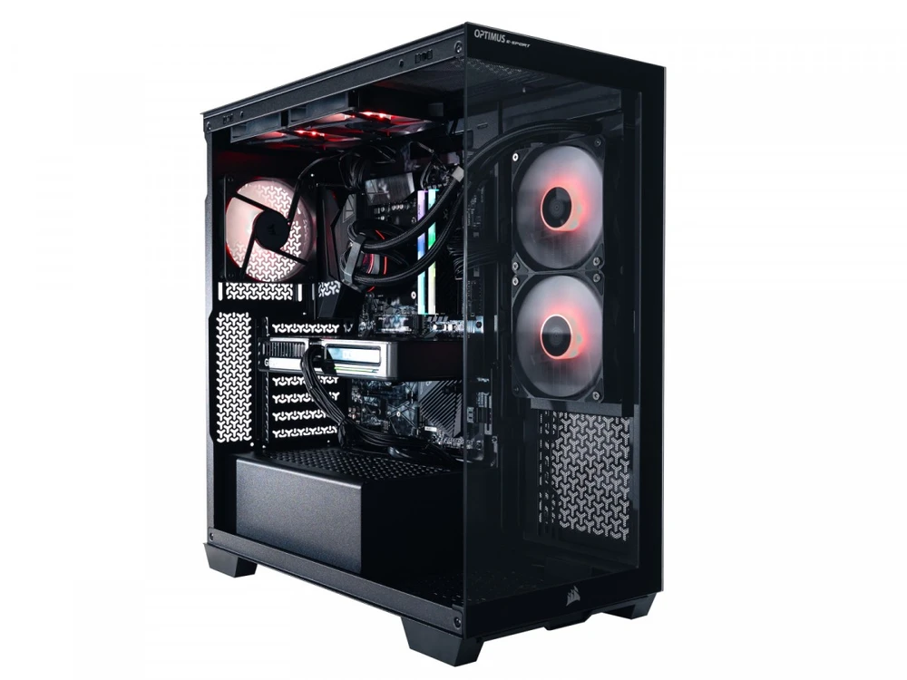 Stacionarus kompiuteris Optimus Kompiuteris e-sport gb550t-cm1 r7 5800x/16gb/1tb/rtx 5060 ti dual 8gb/w11h