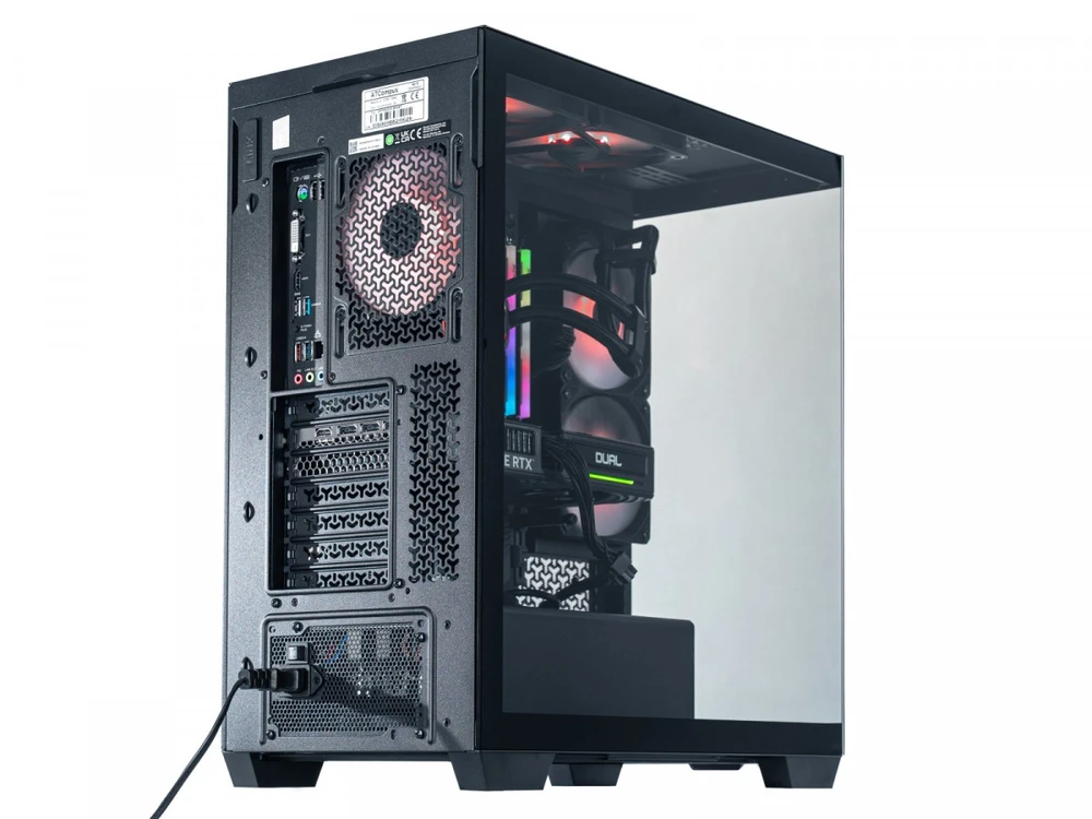 Stacionarus kompiuteris Optimus Kompiuteris e-sport gb550t-cm1 r7 5800x/16gb/1tb/rtx 5060 ti dual 8gb/w11h