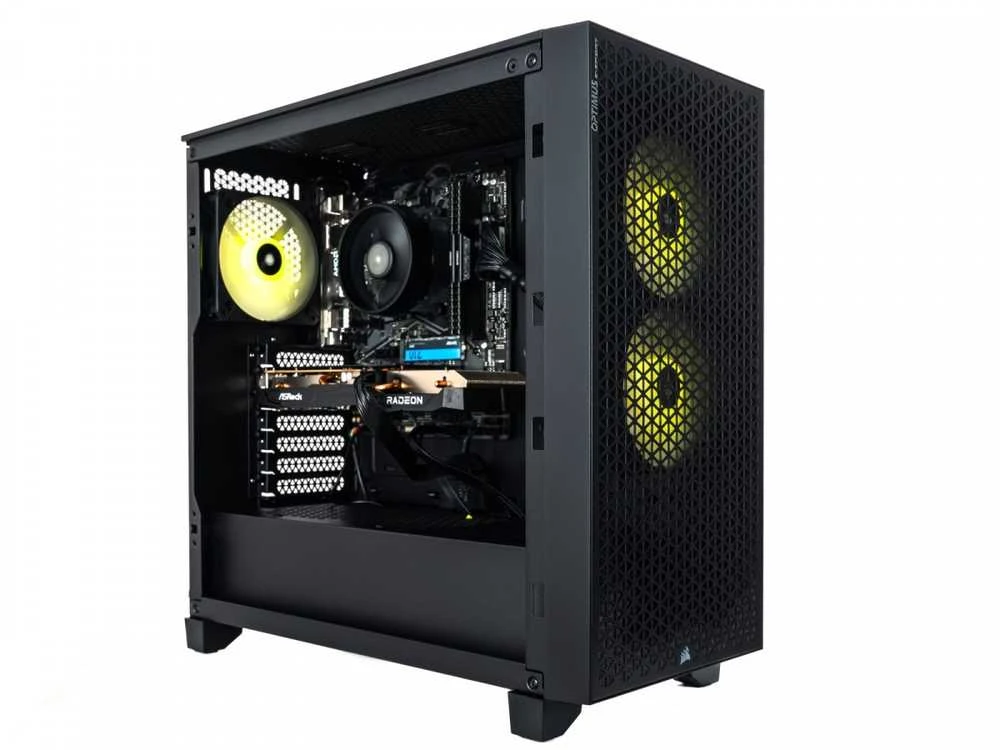 Stacionarus kompiuteris „Optimus“ e-sporto kompiuteris GA520T-CR12, „Ryzen 5 5500“ / 16 GB / 1 TB / „Rx 9060 OC 8 GB“ / „W11H“