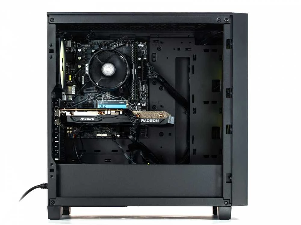 Stacionarus kompiuteris „Optimus“ e-sporto kompiuteris GA520T-CR12, „Ryzen 5 5500“ / 16 GB / 1 TB / „Rx 9060 OC 8 GB“ / „W11H“