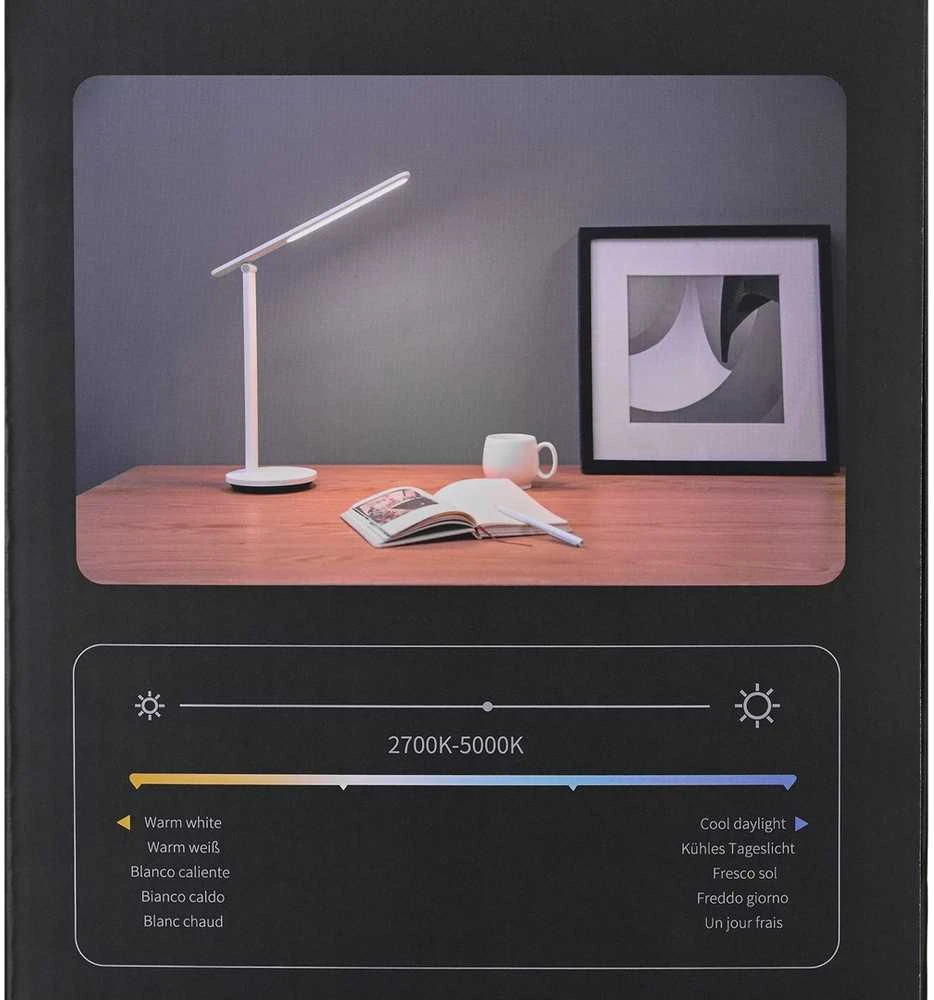 „Yeelight“ sulankstoma stalo lempa „Pro YLTD14YL“ 200 lm, 2700–5000 K, LED lempa