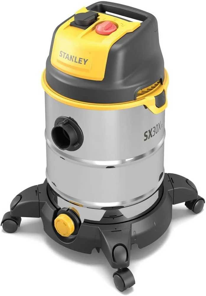 Stanley Wet&Dry SXVC30XTDE pramoninis dulkių siurblys (1600w; juodas)