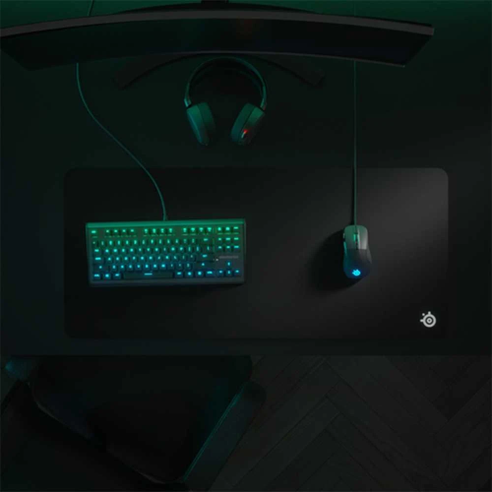 Medžiaginis kompiuterio pelės kilimėlis žaidimams SteelSeries QcK  XXL