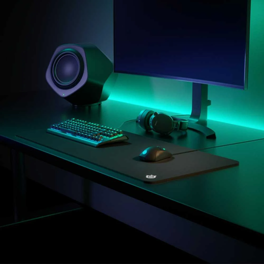 Medžiaginis kompiuterio pelės kilimėlis žaidimams SteelSeries QcK  XXL