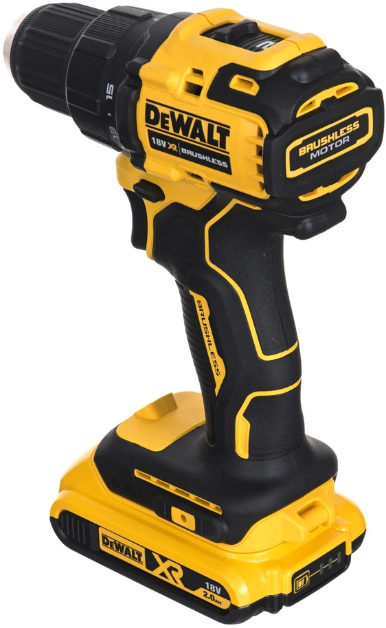 Akumuliatorinis suktuvas-gręžtuvas DeWalt DCD708D2T-QW 18V, 2 Ah