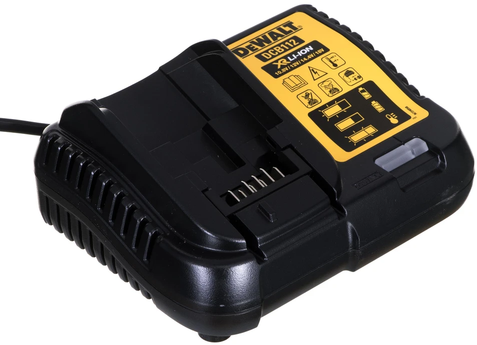 Akumuliatorinis suktuvas-gręžtuvas DeWalt DCD708D2T-QW 18V, 2 Ah