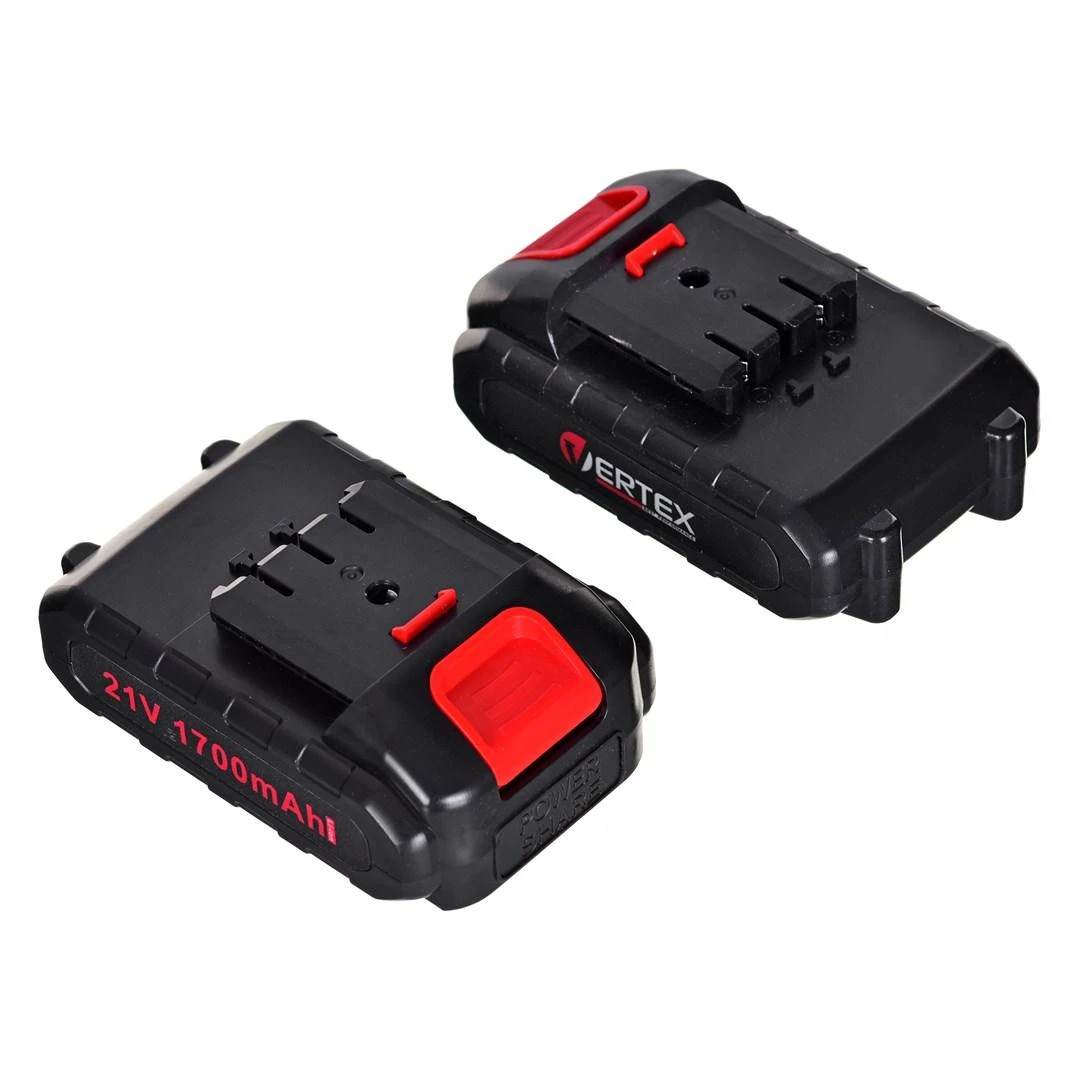 VERTEX ATsuktuvas 21V / 2x1,7Ah