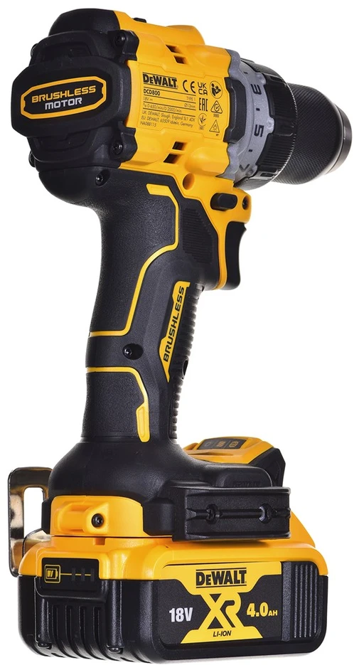 Suktuvas-gręžtuvas DeWalt DCD800P2T; 18 V; 2x5,0 Ah akum.