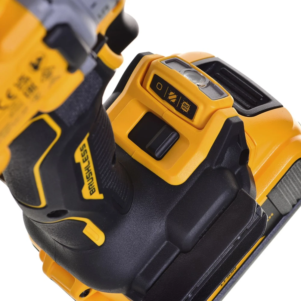 Suktuvas-gręžtuvas DeWalt DCD800P2T; 18 V; 2x5,0 Ah akum.