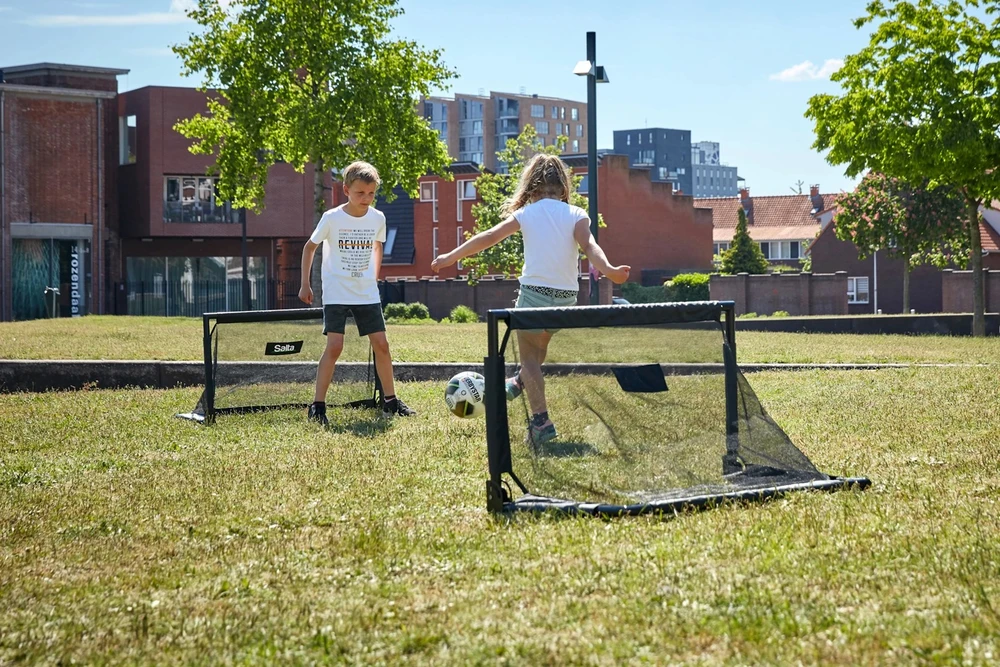 Futbolo Vartai - Salta Challenge 100 x 60 x 60 cm, 2 vnt.