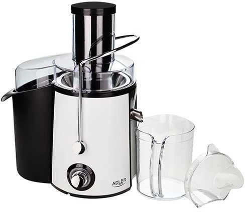 Sulčiaspaudė Adler | Juicer | AD 4128 | Type Juicer maker | Matt Juodas/Baltas | 1000 W | Greičių skaičius 2