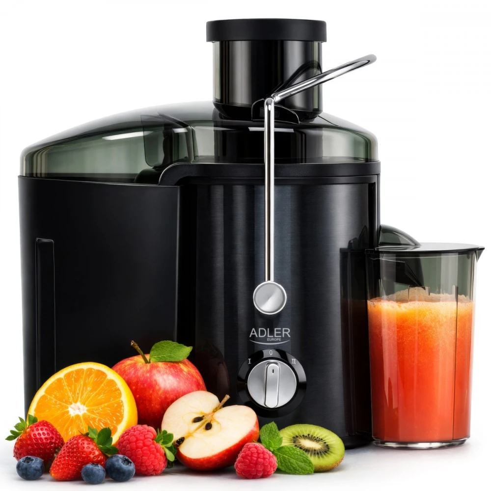 Sulčiaspaudė Adler AD 4132 | Type Juicer maker | Dark Inox | 800 W | Greičių skaičius 3
