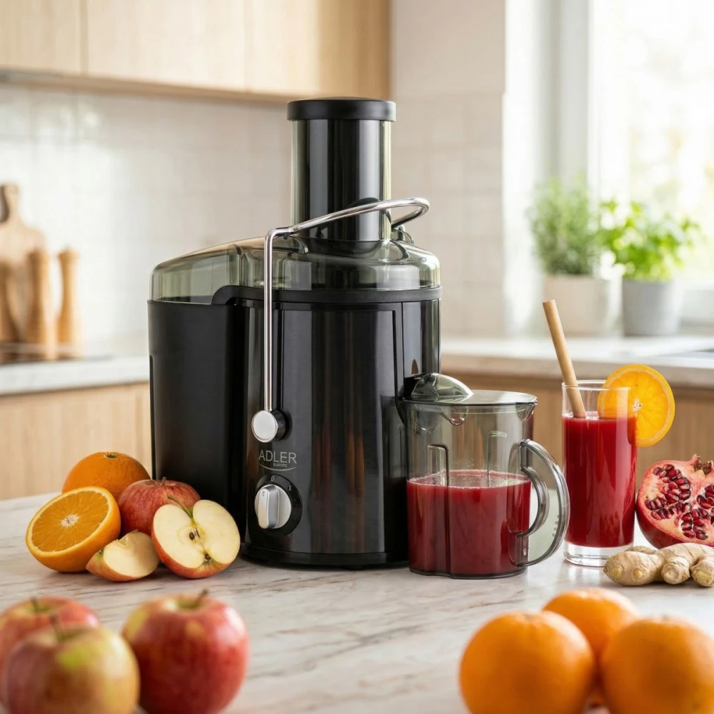 Sulčiaspaudė Adler AD 4132 | Type Juicer maker | Dark Inox | 800 W | Greičių skaičius 3