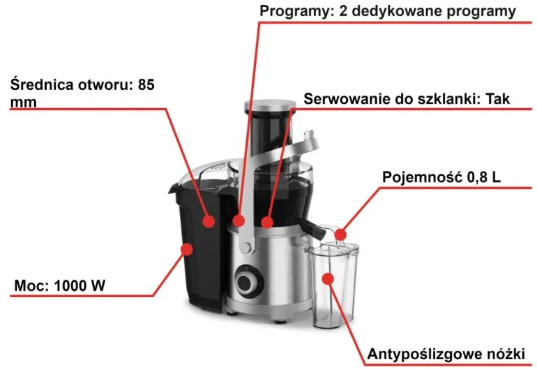 TEFAL ZE660D10 Sulčiaspaudė