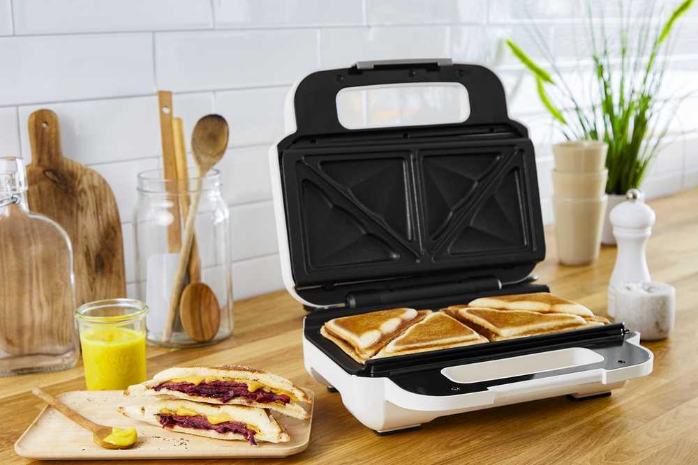 Sumuštinių keptuvas Tefal Snack XL skrudintuvas SW701110