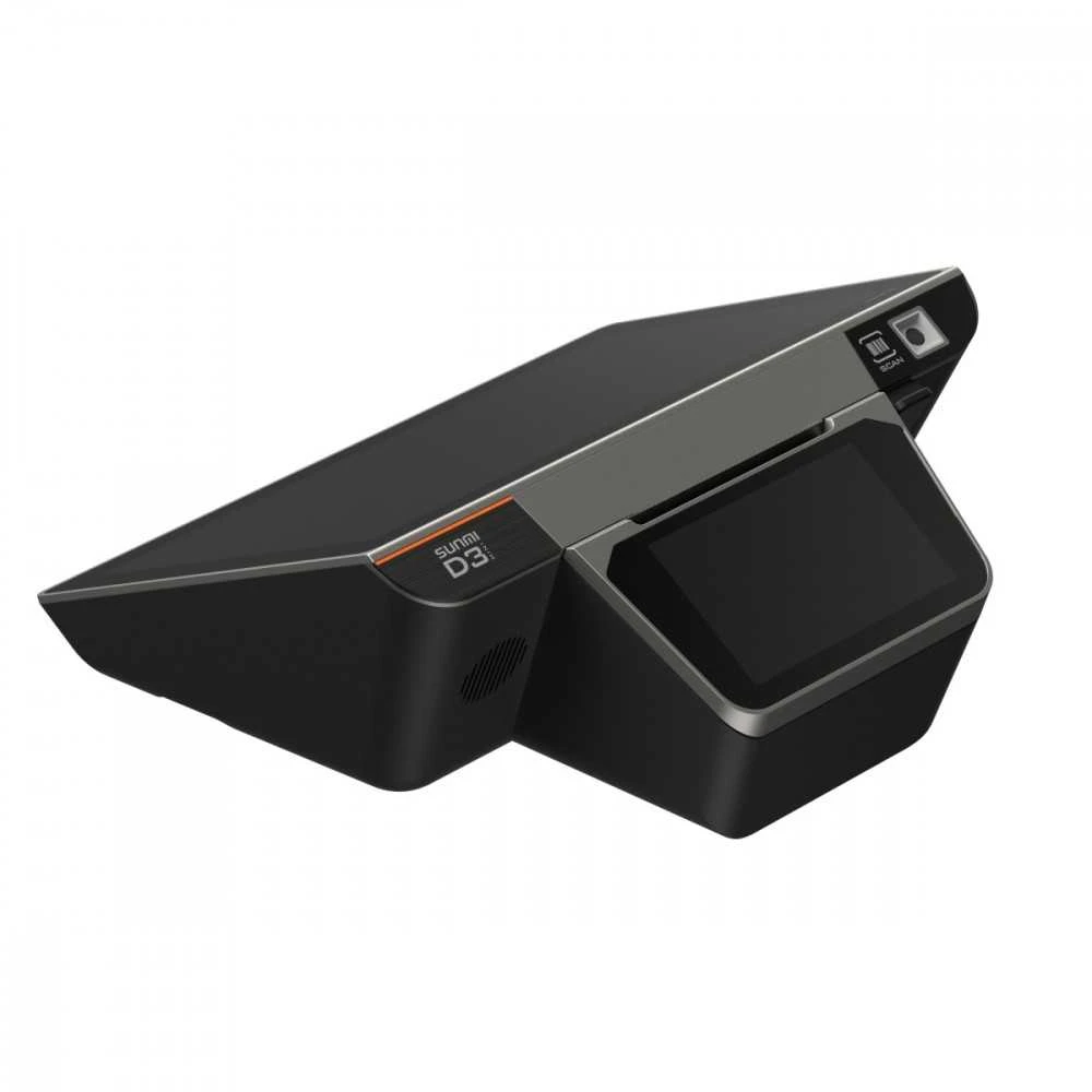 Sunmi Terminal d3 mini 10,1+4,0 cale 3+32gb,skaner,80 mm drukarka