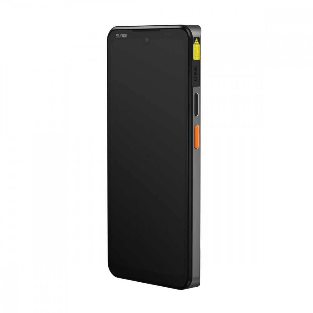 Sunmi Terminal l3, gms-edla, a14, 6.75 cali, 6gb+128gb, 13mp rear + 5mp front camera, dual nfc, wifi, fingerprint, ip68, 4g, eu adapter, 3-y
