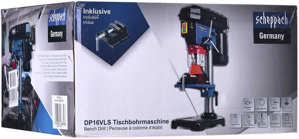 Suolinis grąžtas Scheppach dp16vls