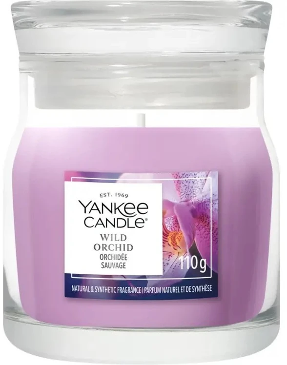 Yankee Home Scented Candle YANKEE CANDLE WILD ORCHID 110 g Small