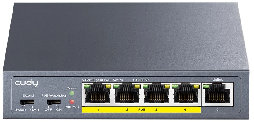 Šakotuvas Switch cudy gs1005p