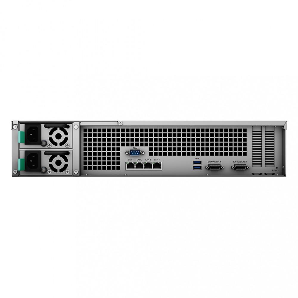 Serveris SYNOLOGY RS3621RPxs 12-bay NAS-RackStation D-1531 6-branduolių 2.2GHz 8GB DDR4 2xUSB 3.2 4xRJ-45 2xExpansion jungtys