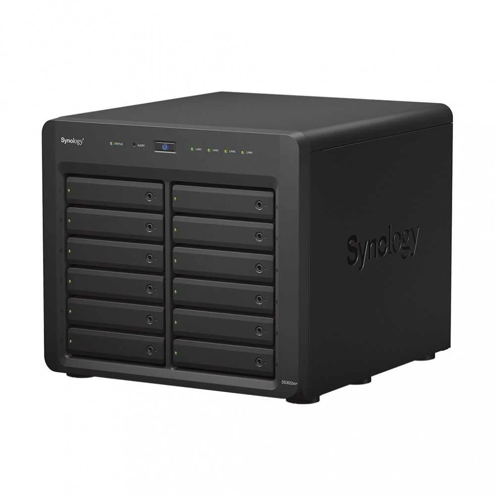 Synology Serveris nas ds3622xs+ intel xeon d-1531 16gb ram 2x1gbe 2x10gbe 2xusb 5y