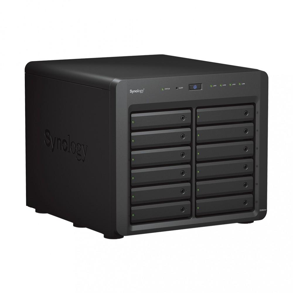 Serveris „Synology DiskStation DS3622xs+ NAS Tower“ Intel® Xeon® D D-1531 16 GB DDR4 0 TB DiskStation Manager Juodas