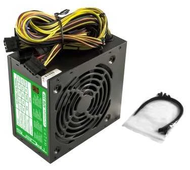 Tacens APB550B maitinimo blokas 550 W 20+4 kontaktų ATX ATX Juodas