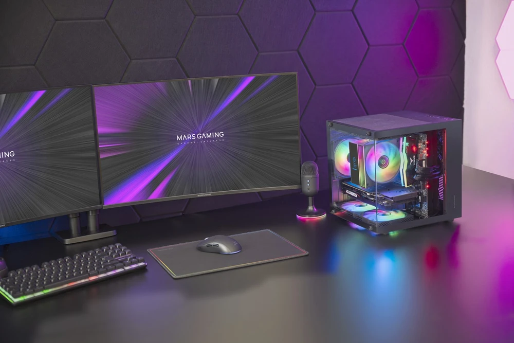 „Tacens Mars Gaming MC-CUBE“ kompiuterio korpusas, mini bokštas, juodas