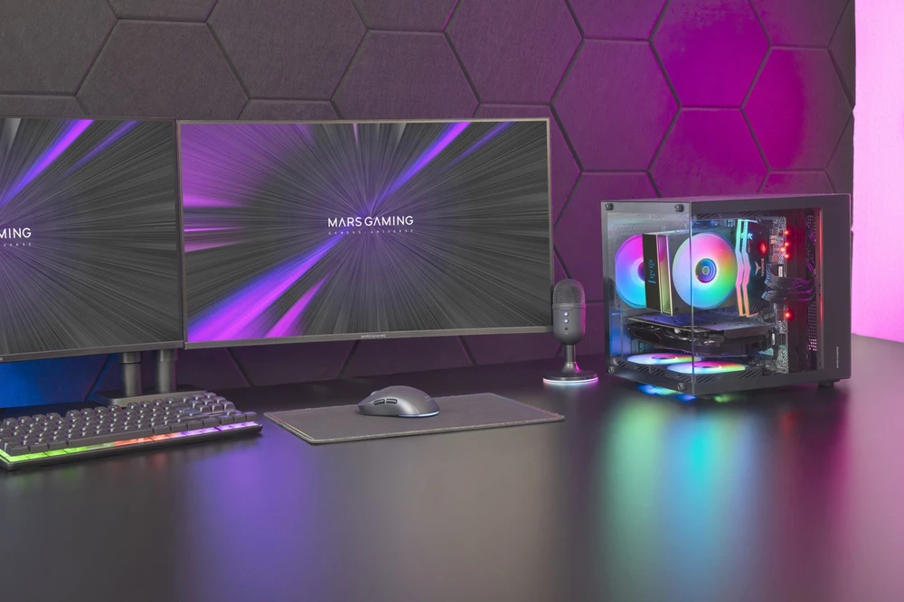 „Tacens Mars Gaming MC-CUBE“ kompiuterio korpusas, mini bokštas, juodas