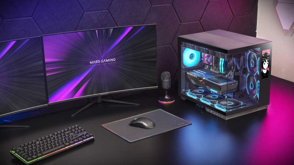 „Tacens Mars Gaming MCMIRAGE“ kompiuterio korpusas „Midi Tower“ Juodas