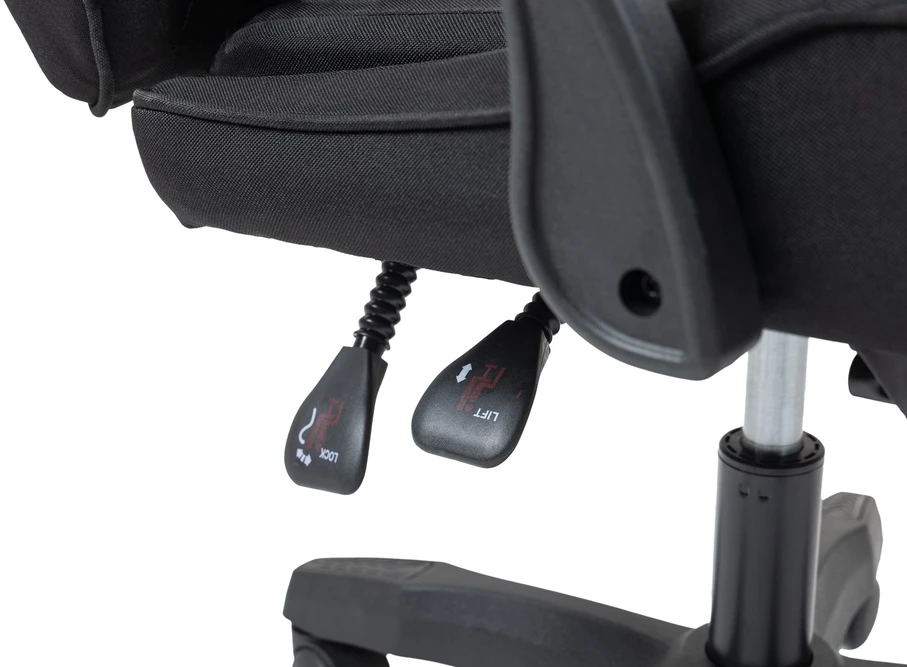 tacens Mars Gaming MGC-X Fabric PC gaming chair Padded seat Juodas, Mėlyna