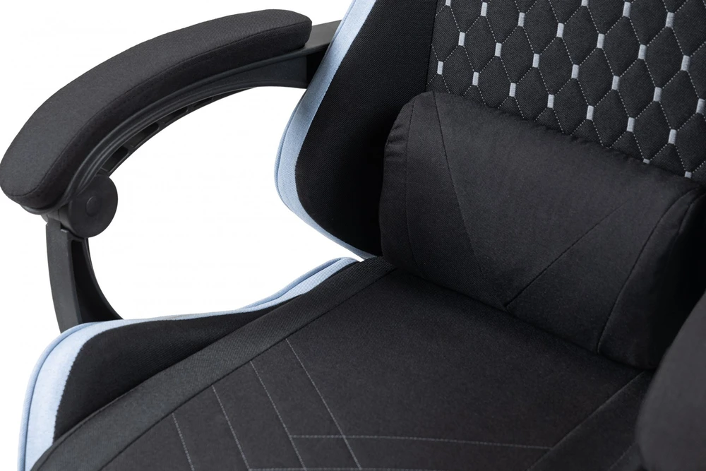 tacens Mars Gaming MGC-X Fabric PC gaming chair Padded seat Juodas, Mėlyna
