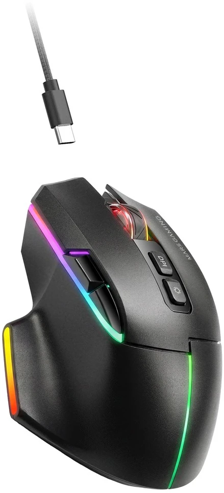 Tacens mars mmw-vector 12000dpi bluetooth 5.4 2.4gpro -pelė žaidimams