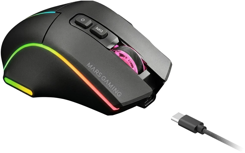 Tacens mars mmw-vector 12000dpi bluetooth 5.4 2.4gpro -pelė žaidimams