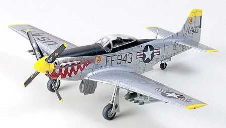 Tamiya F-51D Mustang 1/72 plastikinis lėktuvo modelis