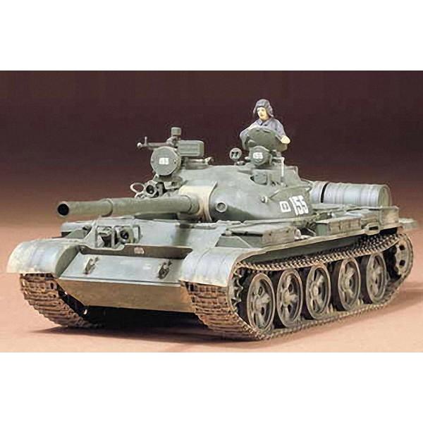 Tamiya T-62A retro tankas 1/35 plastikinis modelis (35108)