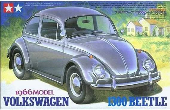 Tamiya Volkswagen Beetle 1966 plastikinis modelis 1/24