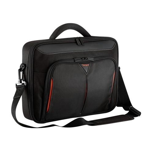Targus | Classic+ | Tinka iki 15.6 " | Messenger - Briefcase | Shoulder strap | Juodas/Raudona