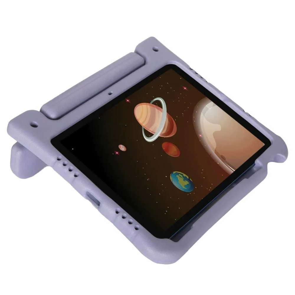 „Targus Kid“ antimikrobinis dėklas | Planšetė dėklas | Skirta „Apple iPad“ (A16), 11 colių „Air“ (M4)/(M3)/(M2), 10,9 colio „iPad“ (10 kartos), 10,9 colio „iPad Air“ (5 ir 4 kartos) ir 11 colių „iPad Pro“ (4, 3, 2 ir 1 kartos) | Violetinė