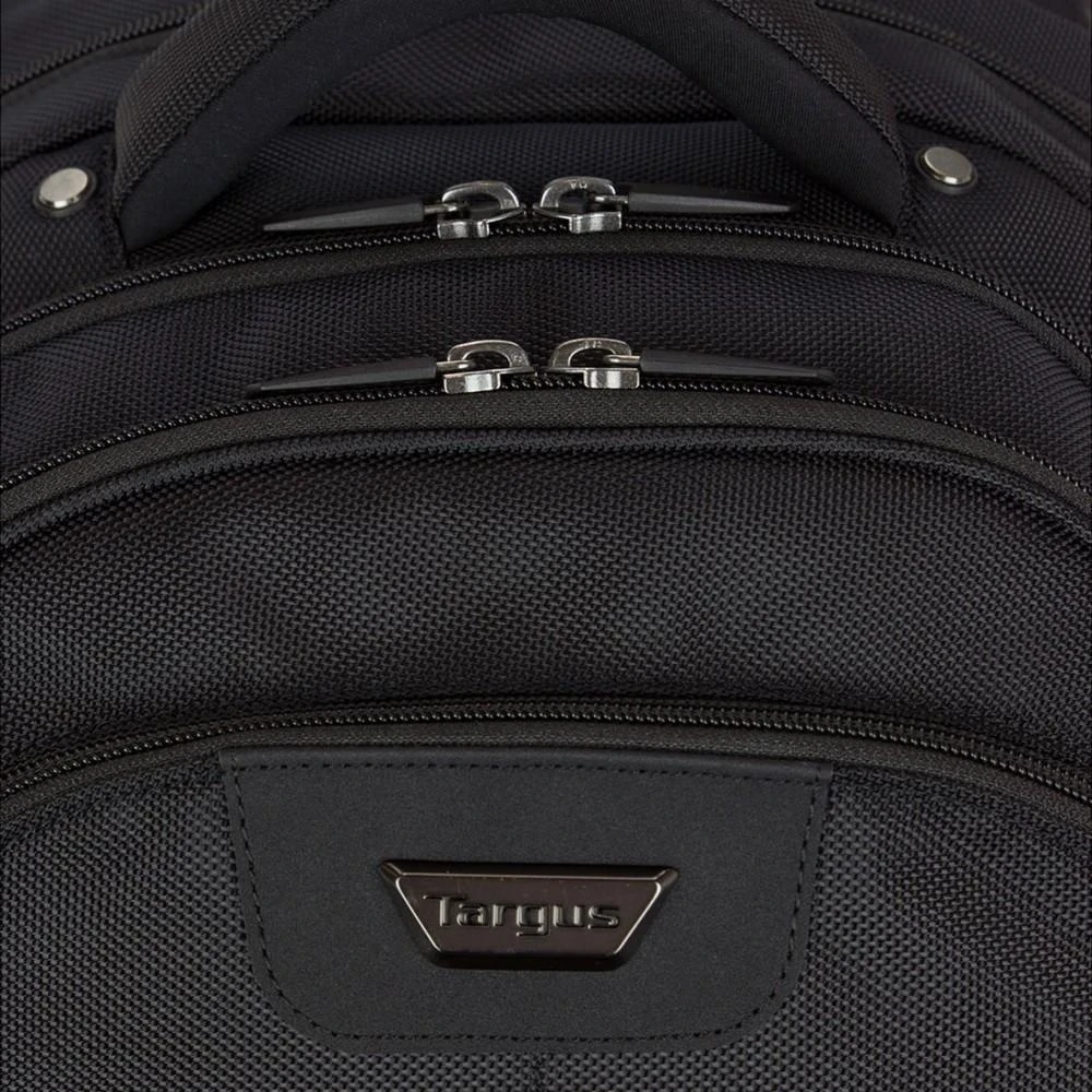 Targus Corporate Traveller Tinka iki 15.6 ", Juodas, Shoulder strap, Backpack