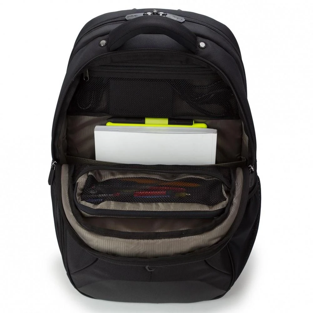Targus Corporate Traveller Tinka iki 15.6 ", Juodas, Shoulder strap, Backpack