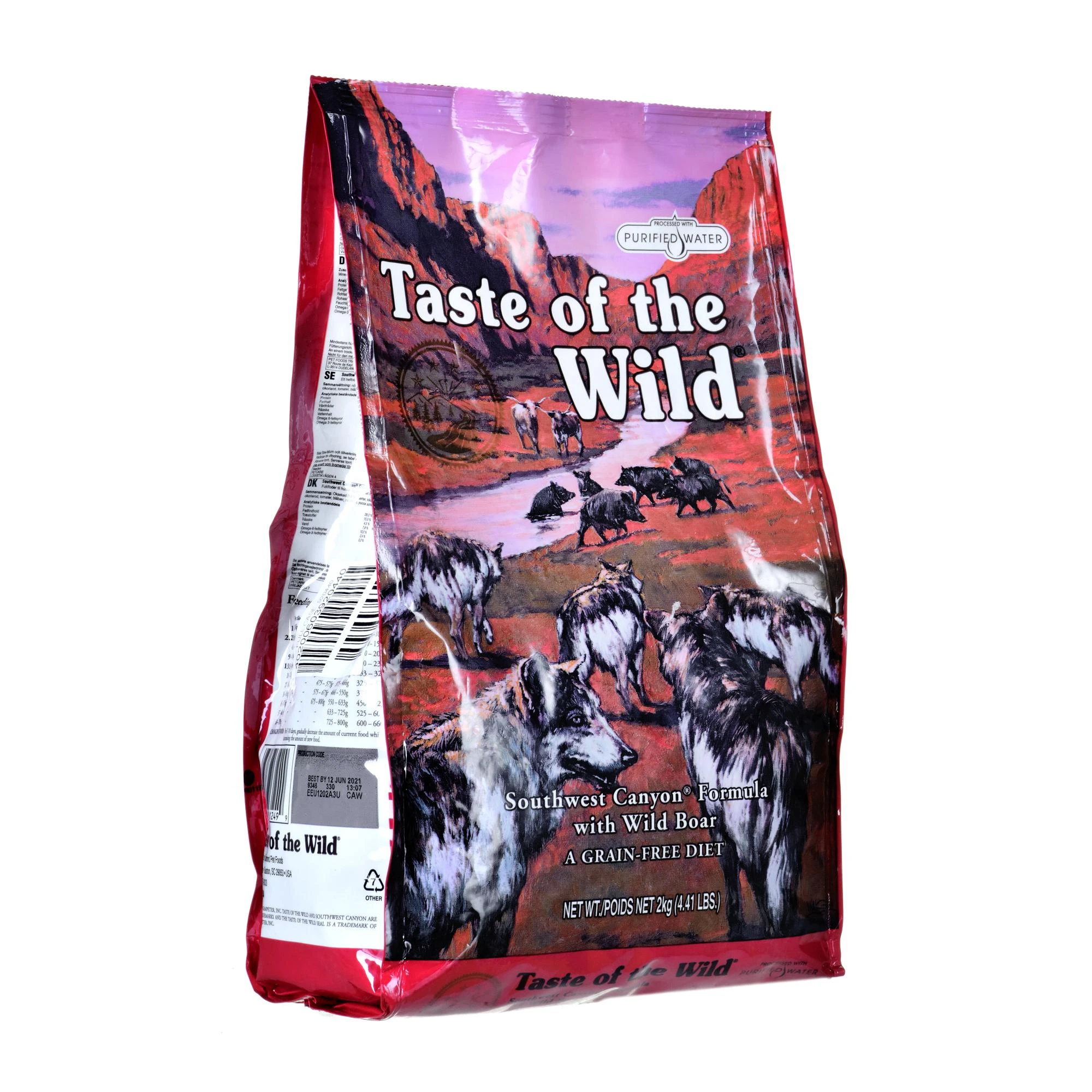 Taste of the Wild Laukinio šuns skonis Pietvakarių kanjonas 2kg