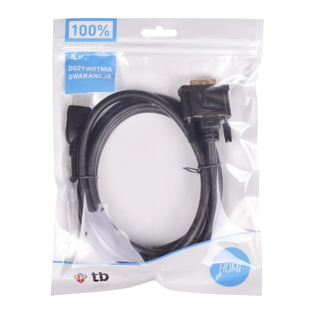 HDMI į DVI-D laidas pakuotėje