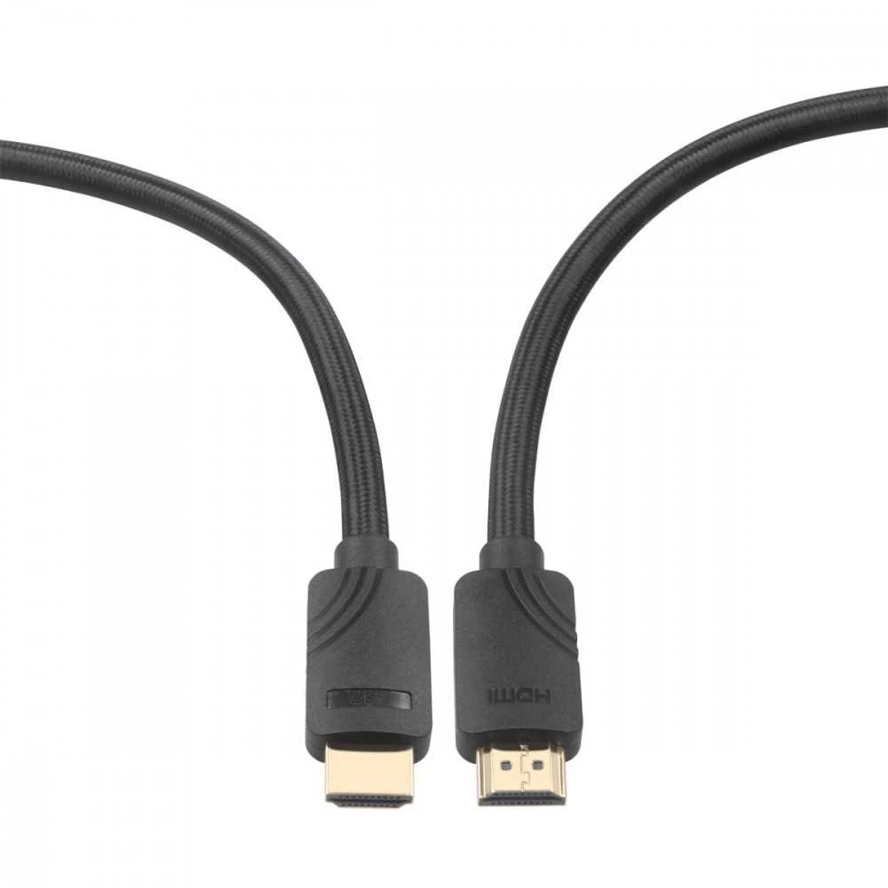 HDMI 2.1 laidas su paauksuotomis jungtimis