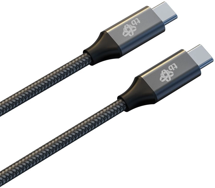 Kabelis USB TB C 3.1 100W 10G 4K 1m (AKTBXKUCC311W1B)